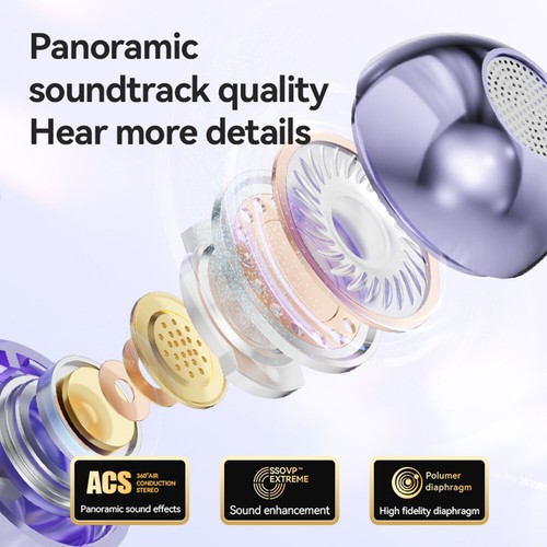 144 Languages Translation Earphones Real Time AI Translation Earbuds(Skin Color) - Zdjęcie 7 z 7