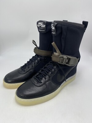 Nike AF1 Downtown HI SP / Acronym Black Shoes (649941 006) Men's