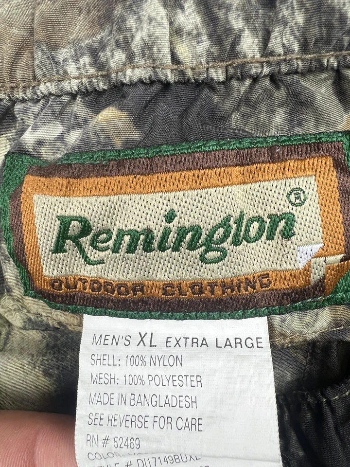 Pantalones Cortos Remington Para Hombre XL Camuflaje Break Up Carga Exterior Cinturón Foto 2 de 4