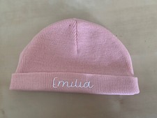 personalised baby hat autumn / winter wooly hat