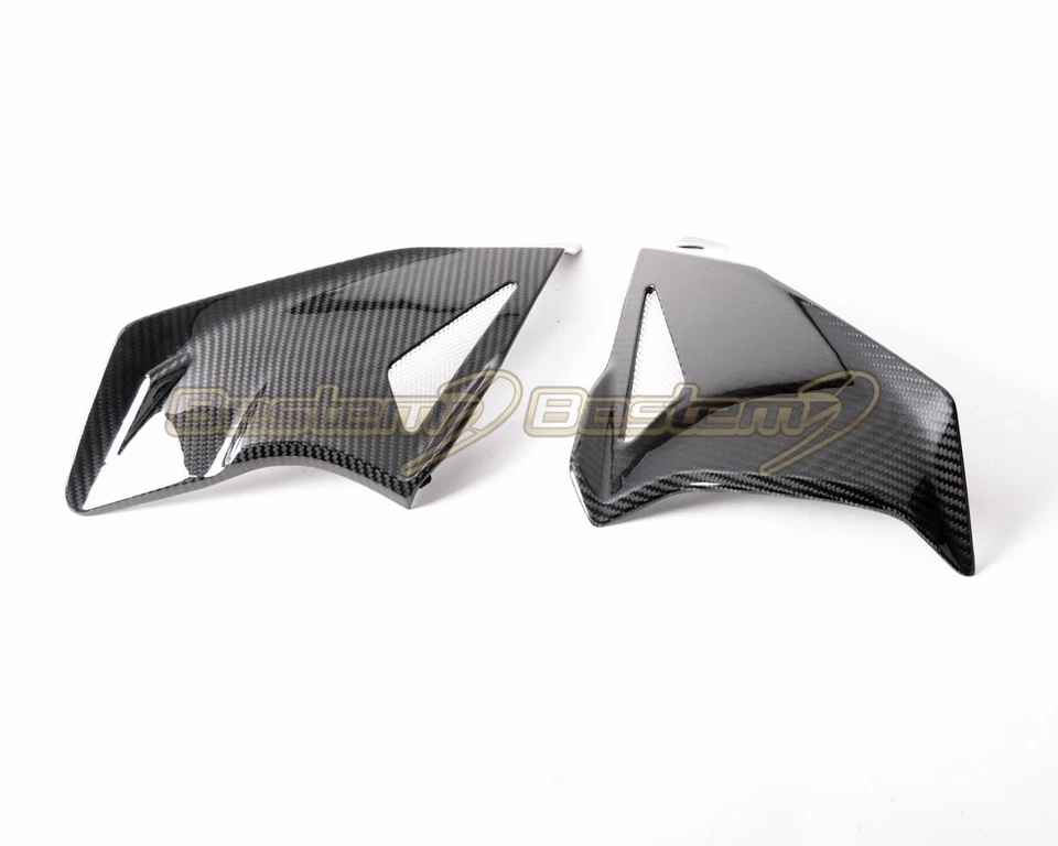 Yamaha FZ10 MT10 2016 paneles laterales de fibra de carbono carenado sarga Foto 3 de 4