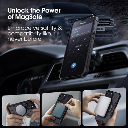 Funda protectora con soporte de anillo a prueba de golpes para teléfono Apple iPhone 13 Pro Max/13 Pro/13 - Imagen 34 de 47