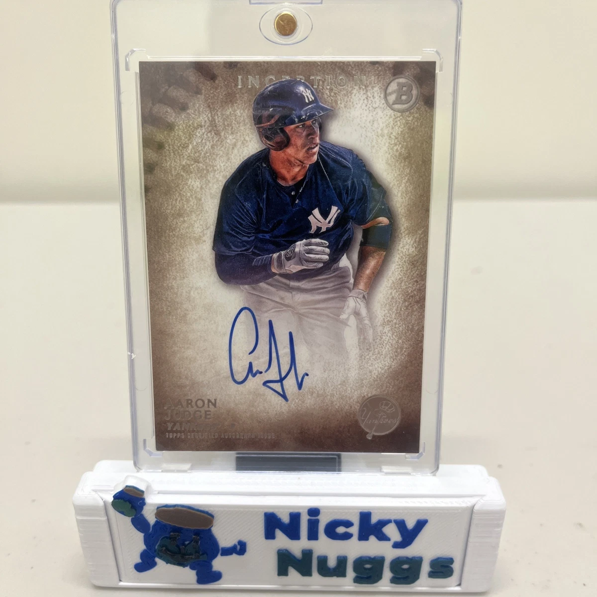 Aaron Judge auto 2015 直筆サイン Inception 2015 Bowman Inception - Aaron Judge #PA-AJ for sale | eBay