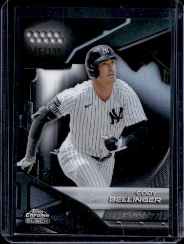 2026 Topps Chrome Black Cody Bellinger Refractor #/199 New York Yankees