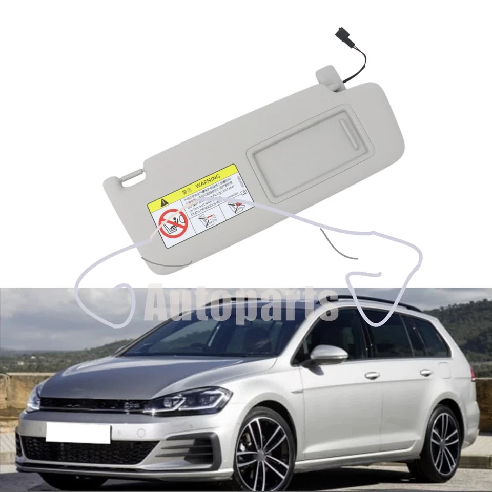 1Pcs Right Sun Visor Panel 5GG857552 For Volkswagen Jetta 2019-2021 SE 1.4L US - Изображение 2 из 4