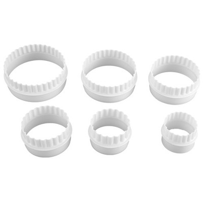 6 Stück Form Backform Kuchen Keks Fondant Pasta ro7802