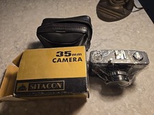 Vintage 35MM Camera Sitacon ST-3 Untested, with original box, strap  paperwork