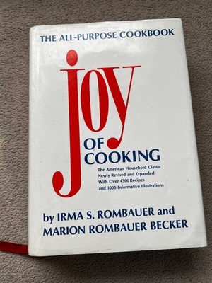 JOY of COOKING 1995 1ST SCRIBNER EDITION by IRMA S. ROMBAUER AMERICAN CLASSIC