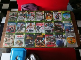 Microsoft Xbox Original Video Game Lot of 32 Untested AS IS