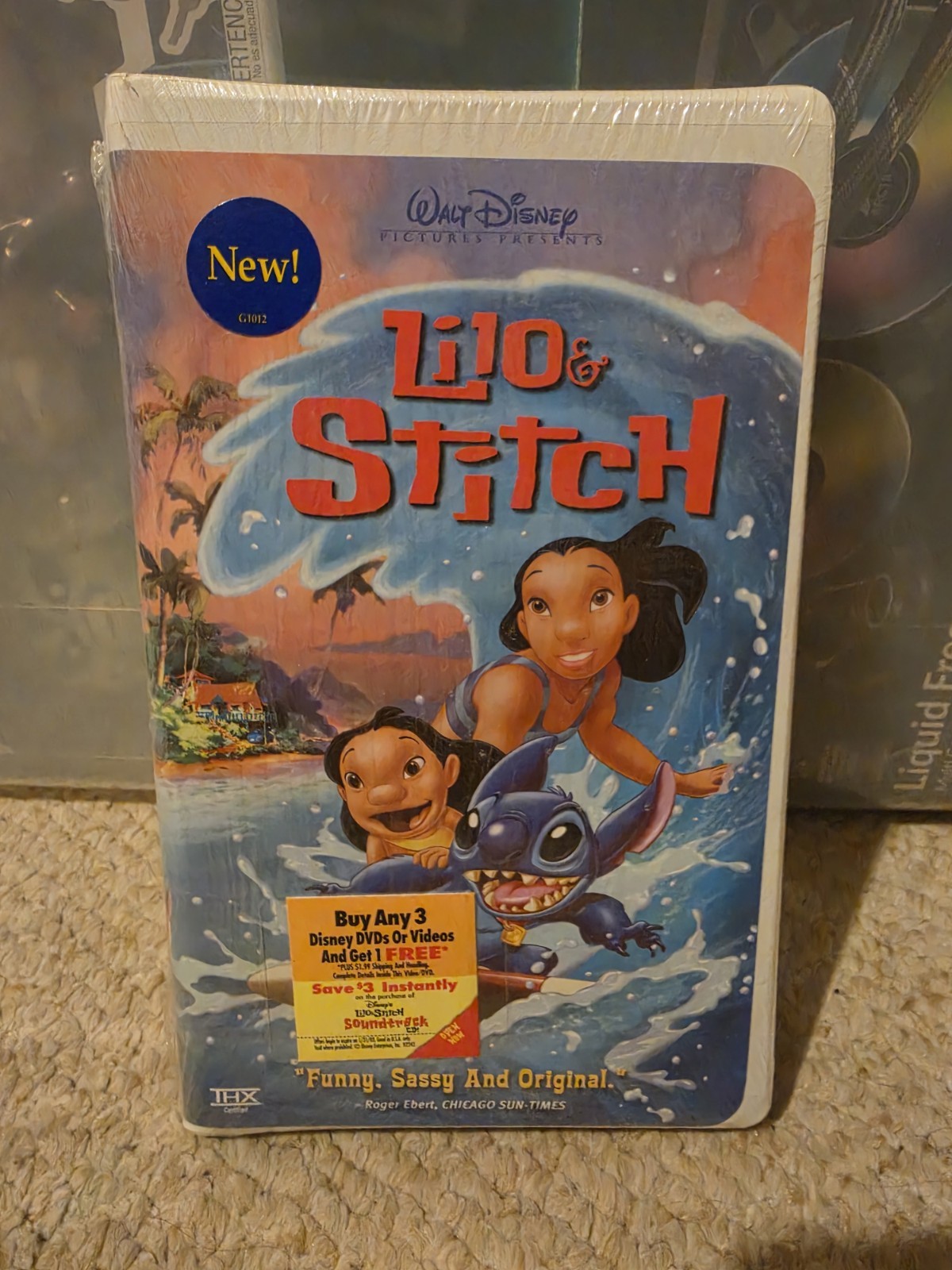 Lilo And Stitch VHS (Sealed)