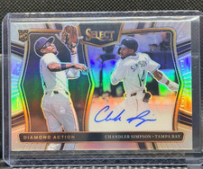 Chandler Simpson RC 2025 Select - Diamond Action Auto - Silver Prizm   Rays