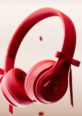 Beats Solo4 Wireless Kopfhörer Jennie Special Edition | Rubinrot | Limited KPOP