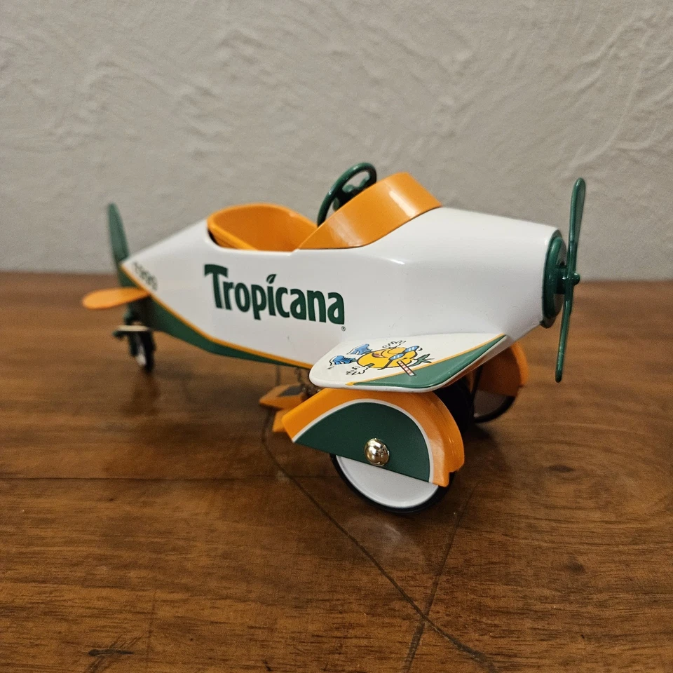 Avión a pedales Gendron Air King 1940 Tropicana Orange Juice Crown Premiums empleado Foto 2 de 4