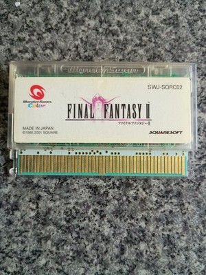 Square Enix Wonderswan Color Final Fantasy II Spiel Japan, getestet