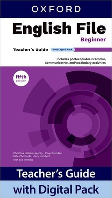 Oxford ENGLISH FILE Beginner TEACHER'S GUIDE 5th Edition with DIGITAL PACK @ NEW