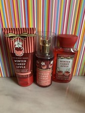 Bath  Body Works WINTER CANDY APPLE Mini Fragrance Set