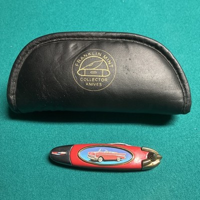 1957 Chevy Bel Air Pocket Knife w/ Case Made By The Franklin Mint