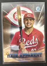 2022 Bowman Chrome Sal Stewart Heir Apparent HA-15 Cincinnati Reds
