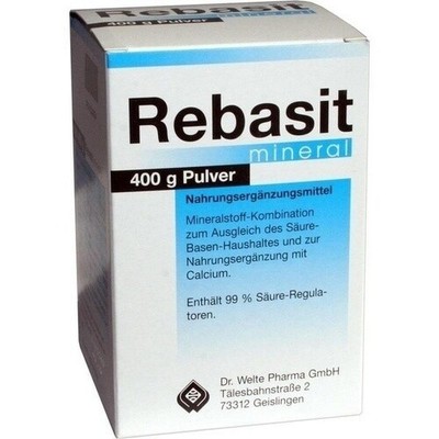 REBASIT Mineral Pulver, 400 g PZN 01032924