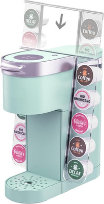 Acrylic K Cup Organizer - Fits the Keurig K-Mini/K Mini-Plus (ONLY), Space Savin