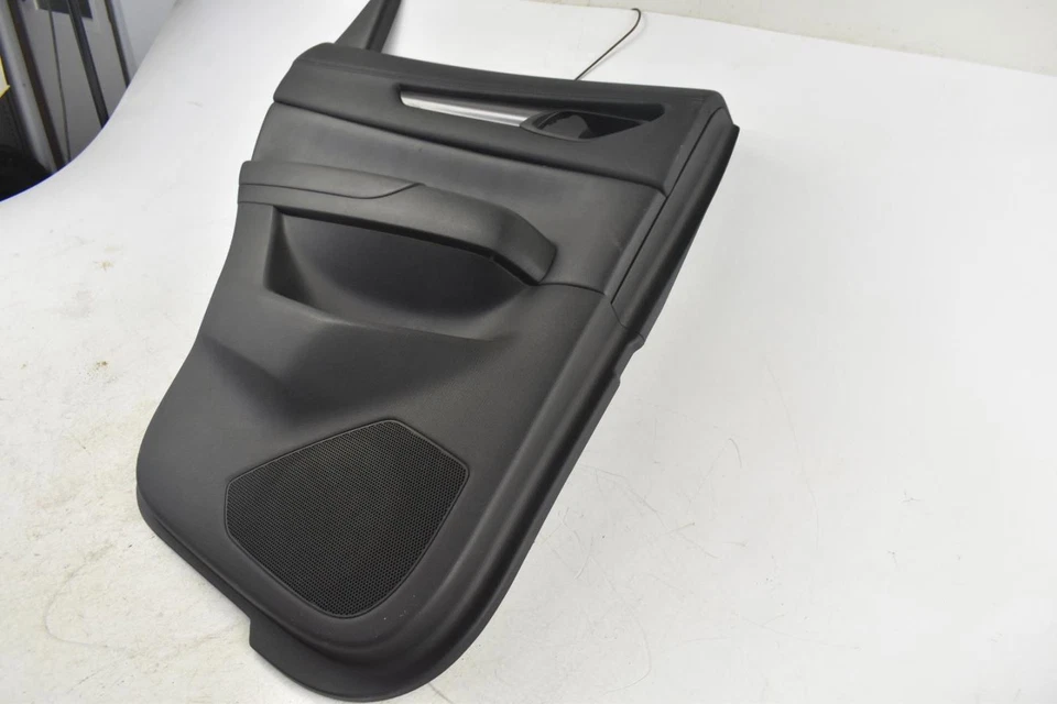 2019 Mazda CX-5 Left Rear Door Panel Trim Black OEM Used 393569 - Image 4 of 4