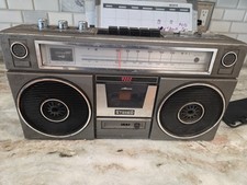 Vintage Mega Tech Rc1000 Radio Cassette Recorder Boombox Ghetto Blaste