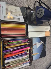 LOT of Lightly Used Prisma Colors and Art Supplies for Drawing