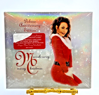 Mariah Carey  Merry Christmas Deluxe Collectible Anniversary Edition 2 CD's NEW