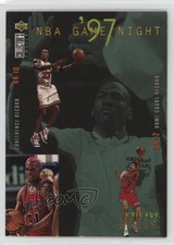 1997 Collector's Choice NBA Game Night European Michael Jordan Dennis Rodman bn5
