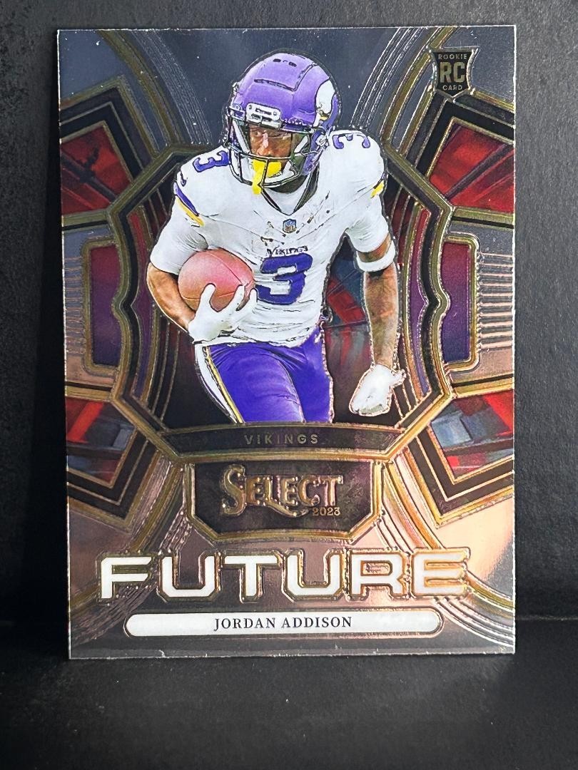2023 Panini Select - Select Future Jordan Addison #FUT-JAD (RC)