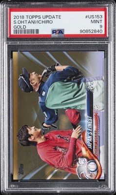 2018 Topps Update Series - Shohei Ohtani, Ichiro Suzuki #US153