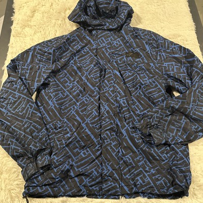 Alpinestars mens wind breaker jacket M black blue pattern