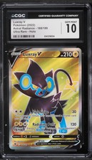2022 Pokemon Astral Radiance Luxray V #168 CGC 10 on eBay