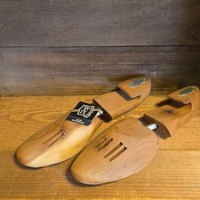 FLORSHEIM Travel Tree Shoe Keepers Stretchers Wood Large With Tag