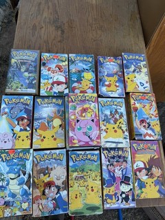 Pokemon VHS Tapes Lot of 16