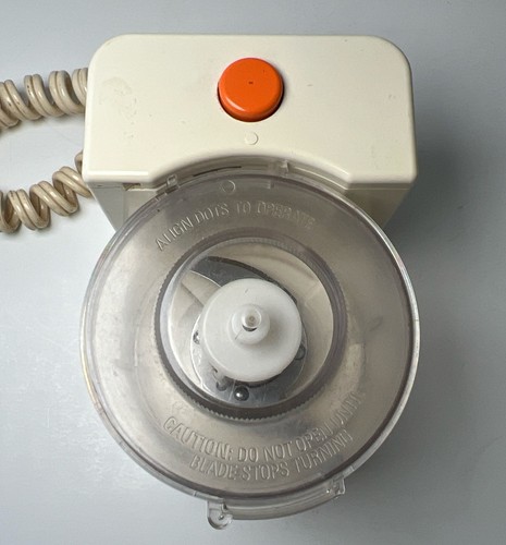 Vtg Black & Decker Handy Chopper Mincer HC20 Small Mini Food Processor TESTED - Picture 3 of 4