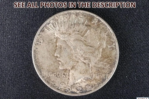 NobleSpirit Choice BU 1922 Silver Peace Dollar Bright Color