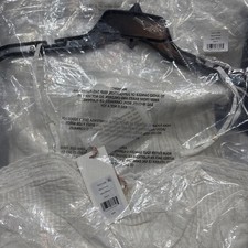 Love Shack Fancy Maera Cotton Lace-Trimmed Mini Dress Optic White Size 4