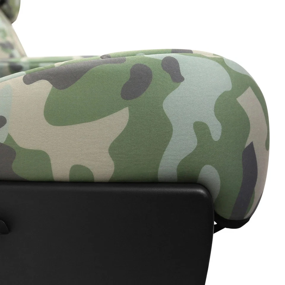 For GMC Envoy XUV 05 Traditional 2nd Row Camo Jungle Custom Seat Covers - Изображение 3 из 4