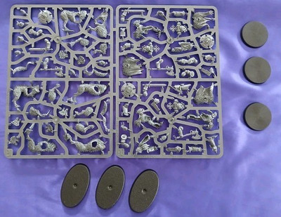 Wolf Guard Headtakers Space Wolves 40k GW new on sprue.