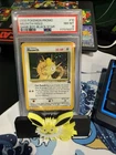 2000 POKEMON PROMO BLACK STAR GAME BOY #10 MEOWTH-HOLO PSA 8