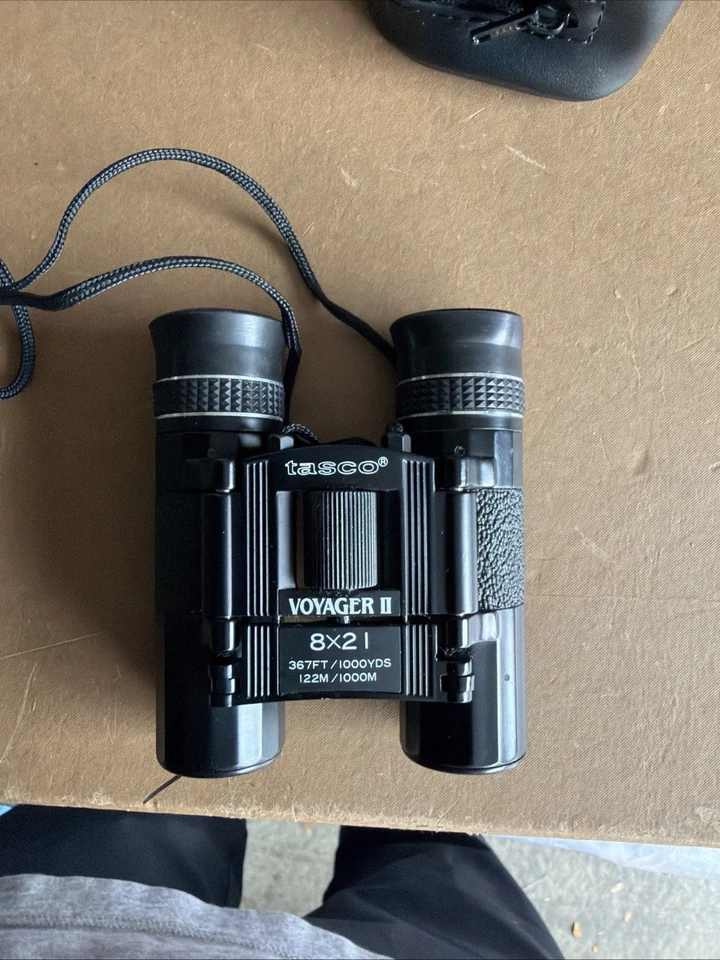 Tasco Voyager II 8x21 Compact Binoculars Case - Image 2 of 4
