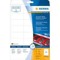 Herma Folien-Etiketten Special, 66 X 33,8 Mm, Abl”Sbar
