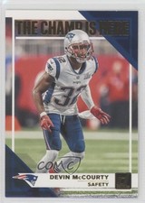 2019 Panini Donruss Champ is Here Devin McCourty #CH-16 qp4