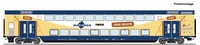 Spur H0 Roco 6200107 - Doppelstockwagen 2. Klasse, Metronom Neu OVP