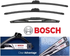 Set of 3 Bosch Wiper Blade Left + Right + REAR For 2017 - 2022 Honda CRV