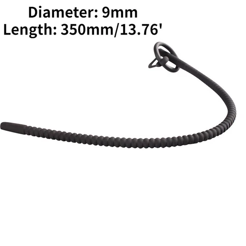 Silicone Urethral Penis Plug Through-hole Urethra Stretcher Sound Dilator Hollow - Picture 17 of 20