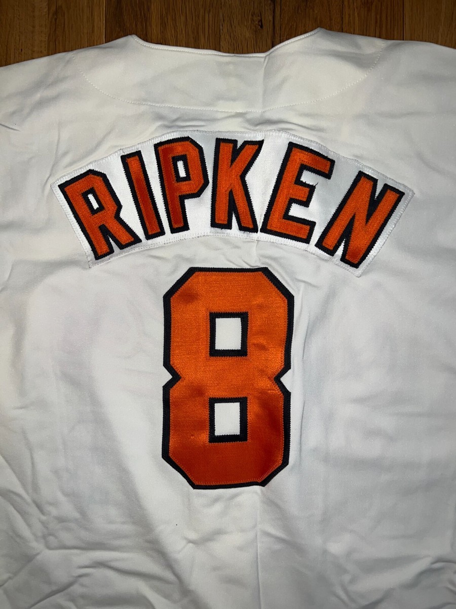 CAL RIPKEN JR Russell Athletic AUTHENTIC BALTIMORE ORIOLES White