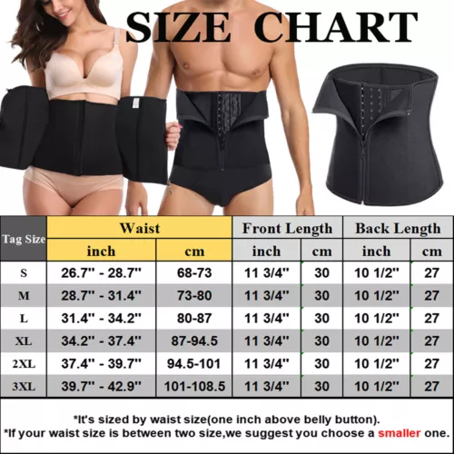 Taillentrainer Damen Korsett Sauna Schweiß Abnehmen Body Shaper Gürtel Haken&Augen - Bild 2 von 21
