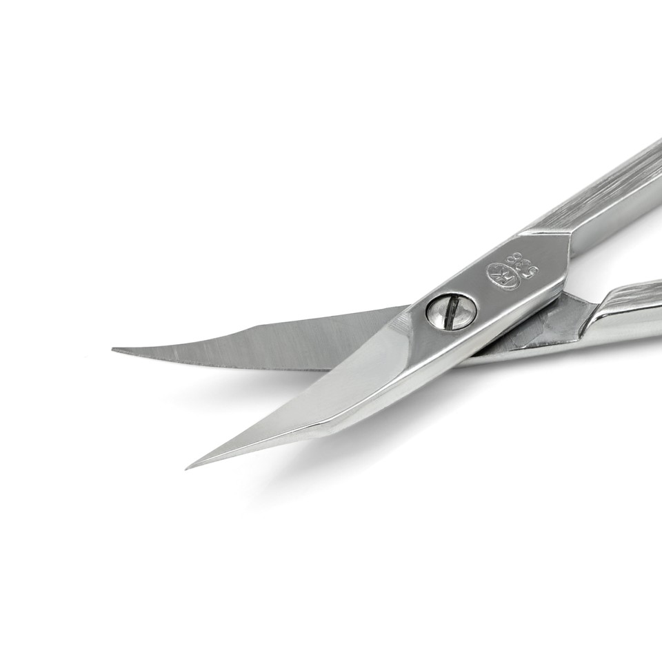 Hans Kniebes 2in1 Nagelreiniger & Nagelhautschieber – Aus Echtem Horn & Stahl, Made In Germany, 12 Cm